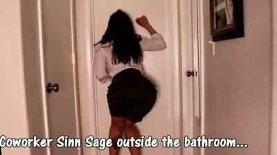 Sinn Sage desperate to pee wetting herself - drtuber.com