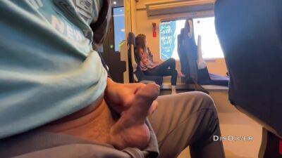 A Stranger Girl Jerked Off And Sucked My Cock In A Train On Public - voyeurhit.com - Russia