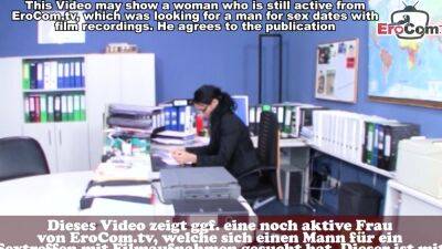 German secretary milf get fucked in office - drtuber.com - Germany