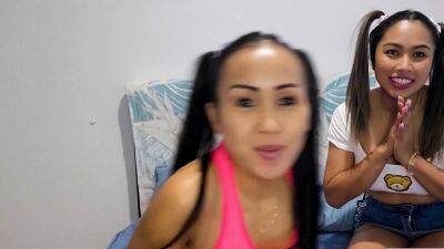 Thai lesbian tasting and fucking her GF - drtuber.com - Thailand