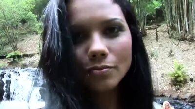 brazilian threesome anal in nature - drtuber.com - Brazil