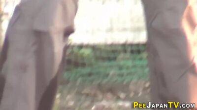 Classy Asian Urinating In Public Park - hotmovs.com - Japan