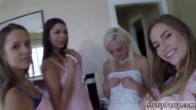 Hairy teen creampie Bridesmaids - sunporno.com