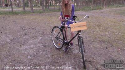 Bike Riding In Public Hot Skinny Teen - upornia.com