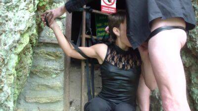 Hard Bdsm Public Fucking With Bondage In The Polish Forest - hclips.com - Poland