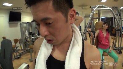 Tomomi Nakama Time Fuck Bandits at a Gym part2 - Caribbeancom - hotmovs.com - Japan