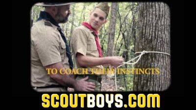ScoutBoys - Gray-haired DILF barebacks an innocent scout - drtuber.com
