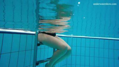 Alla Birtakik Undresses Nude In The Swimming Pool - upornia.com - Russia