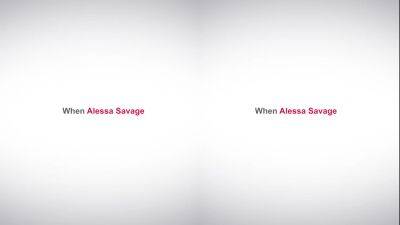 Miguel Zayas - Alessa Savage - Savage girl - txxx.com - Britain