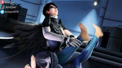 Bayonetta vs. Samus Fart Battle - drtuber.com