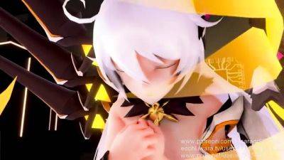 [ViscousSpace] Honkai Impact girl and insects by ViscousSpac - drtuber.com