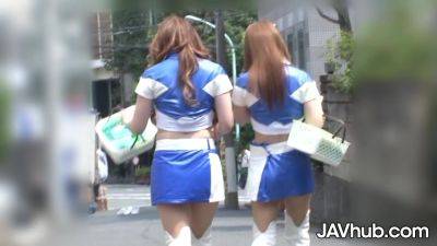 JAVHUB Mio Ozora gets used by two lucky men - txxx.com - Japan