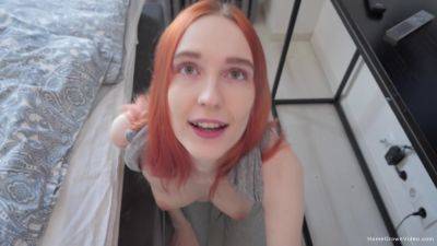 Super hot redhead girlfriend fucked in POV - hclips.com