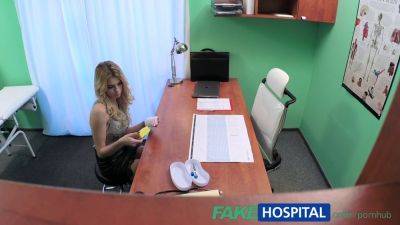 Sydney Cole - George Uhl - Karina Grand & Sydney Cole in a hot role-play with a fakehospital doctor - sexu.com