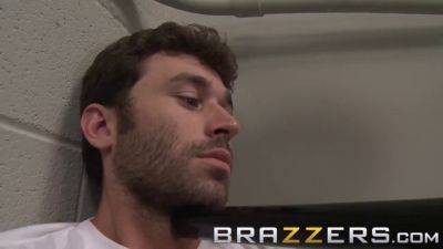 James Deen - Bridgette B in uniform with massive tits - Big Tits and Uniform - sexu.com - France