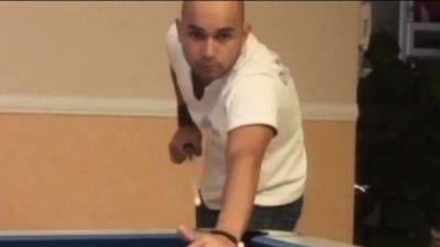 Angel - Curly haired angel gets rammed on the pool table - drtuber.com