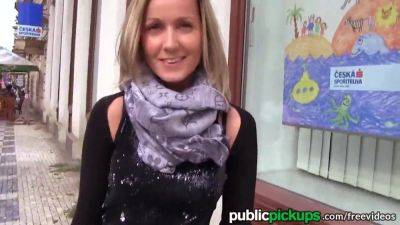 Blanka Grain picked up & pounded in public by Nancy Sweet - sexu.com