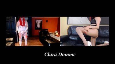 Clara - Clara Domme - Testing out your sucking skills - drtuber.com