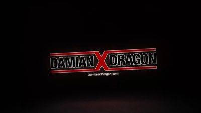 Tattooed Damian X Dragon Barebacks Obedient Bottom Lover - drtuber.com