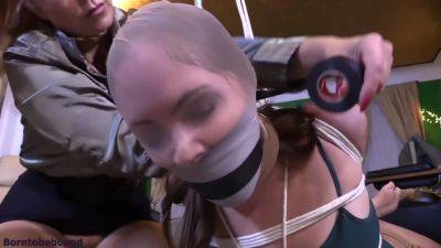 Heavily Bound, Gagged And Humiliated P5 - videomanysex.com