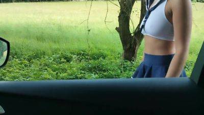 I Meet Schoolgirls By The Road And Pay To Suck My Dick - voyeurhit.com