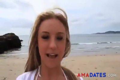 Strips On The Beach With Dionne Daniels - hclips.com