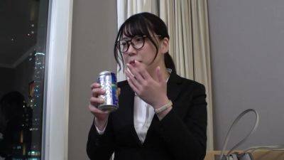 内定式飲み会帰りのスーツの爆乳素人をナンパしてエッチ！ - senzuri.tube - Japan