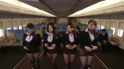 05232 Beautiful cabin attendant - senzuri.tube