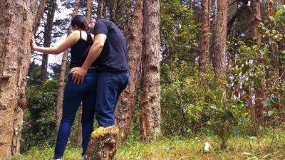 Beautiful Couple Has Sex In The Forest, She Cannot Hold The Urge To Pee - hclips.com
