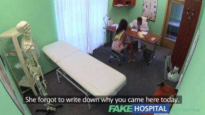 Naughty patient gets a naughty surprise from fakehospital doc & gets a creamy surprise - sexu.com