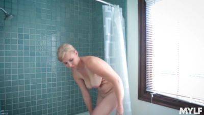 Steamy Stepmom Shower Sex - MYLF - hotmovs.com