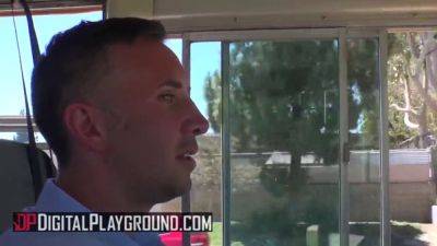 Keiran Lee - Kaci Lynn & Keiran Lee get naughty on the bus - Steering the Bus Driver - sexu.com