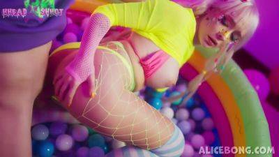 Alice - Alice Bong In Candy Girl Sucks Lollipop - upornia.com