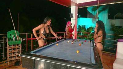 We Play Billiards And Then Suck Pussy On The Table - upornia.com