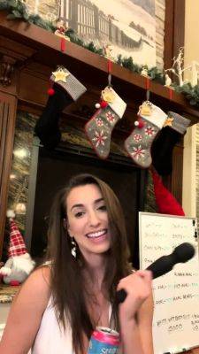 Christina Khalil Christmas Anal Livestream Video Leaked - drtuber.com