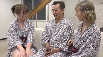 04H2523-Getting slutted by blonde beauties traveling at a hot spring inn - senzuri.tube