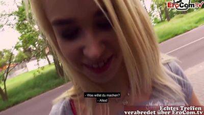 18yo German Teen Slut Picked Up In Public Park And Fuck - hclips.com - Germany