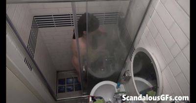 Video of my nude stepsis taking a long rejuvenating hot water shower - hotmovs.com