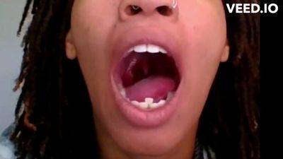 Giantess Mouth Long Uvula Long Tongue - hclips.com