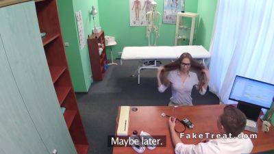 Brunette Amateur Asked Doctor For Sex - hclips.com