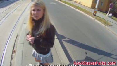 Real Amateur Euro Babe Loves Public Sex - hclips.com