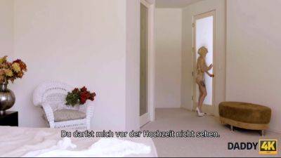 Naughty bride caught fucking her old man in the Schlafzimmer - Braut und Zukünftiger Schwiegervater get a - sexu.com