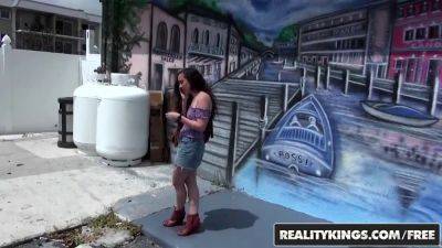 J.Mac - Jmac's street blowjob with a curvy ebony babe and her natural tits - sexu.com