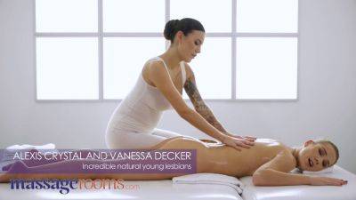 Alexis Crystal - Vanessa Decker - Vanessa - Vanessa Decker's oil massage leads to Alexis Crystal's orgasmic climax - sexu.com - Czech Republic