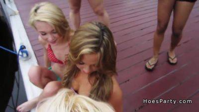 Lesbian Babes Partying With Many Dicks - Holly Star - hclips.com
