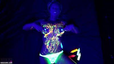 Nikki Black Light Body Paint 2017 - hotmovs.com