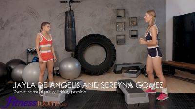 Jayla De-Angelis - Jayla De Angelis and Sereyna Gomez finger blast each other in steamy gym session - sexu.com - Czech Republic
