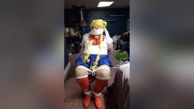 Sailor Scout Selfbondage - hclips.com