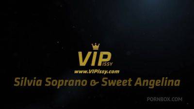 Toe Sucking Streams with Sweet Angelina,Silvia Soprano by VIPissy - PissVids - hotmovs.com