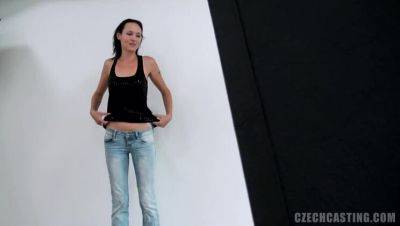 Brunette Marcela's Audition - porntry.com - Czech Republic